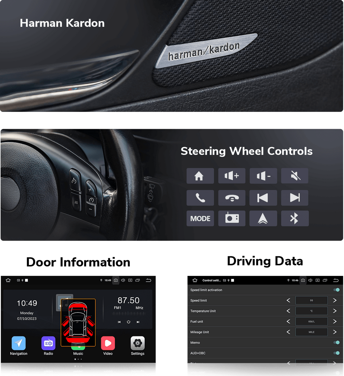 1995-2002 BMW 5 Series E39 headunit شاشة ملتيميديا بي ام دبليو الفئة الخامسة ضمان سنتين