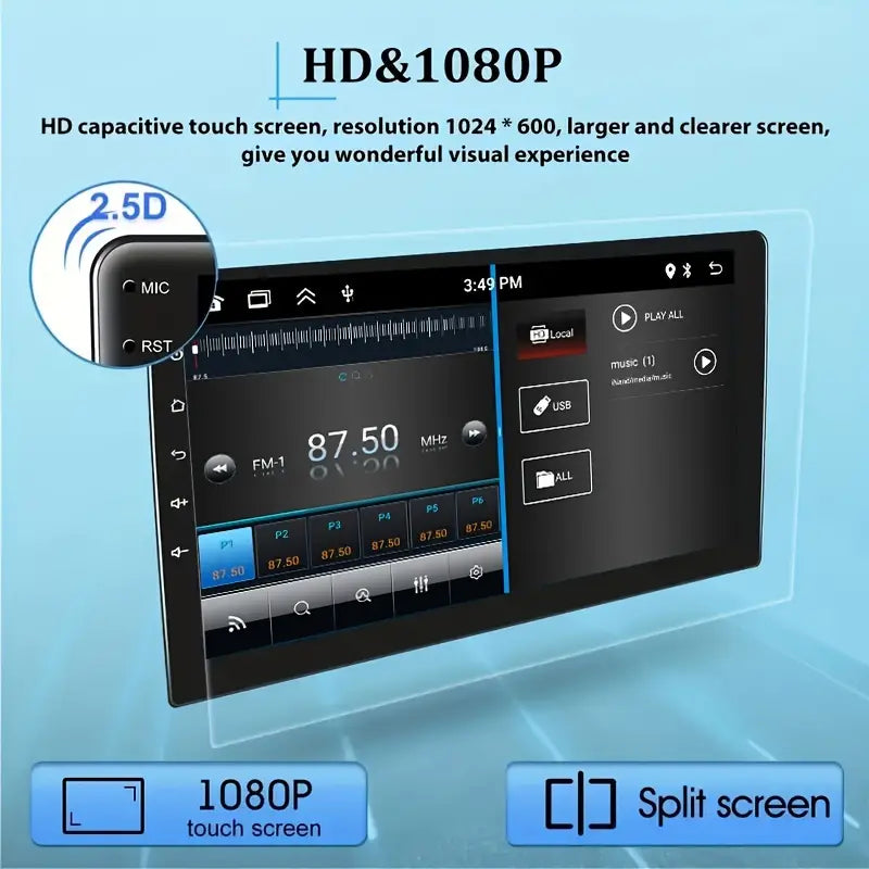 1 year warranty 2+64GB Android 12 HD Compatible with Audi Q3 2013-2018 شاشة ترفية ضمان سنة اودي كيو 3