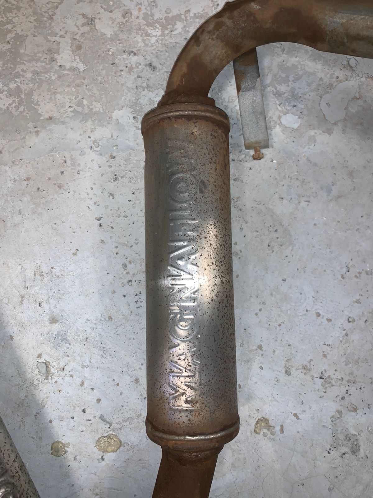 اكزوز فورد موستنج جانبي Ford mustang side exhaust