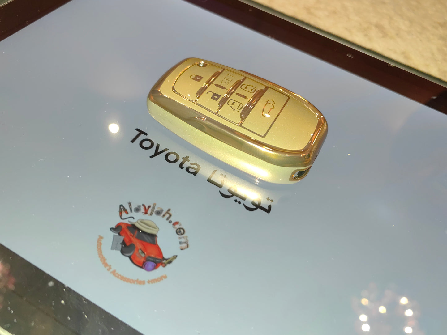 Toyota key case 6 buttons غطاء مفتاح تويوتا 6 ازرار