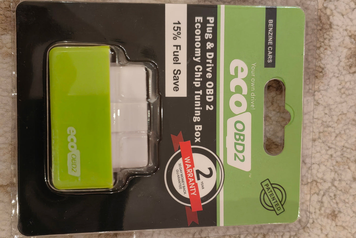 Eco OBD2 Chip Tuning Box for Benzine ECU Power موفر صرفية بترول