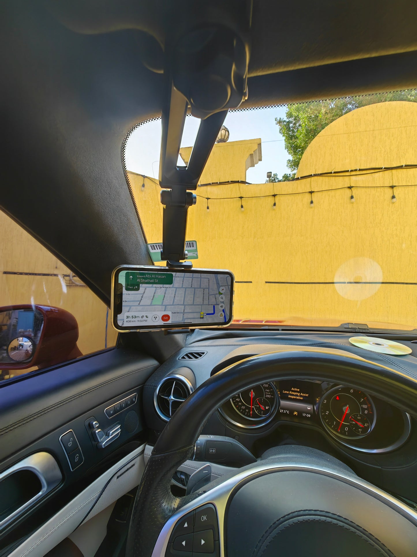 حامل هاتف شمسية Phone Holder sun Visor