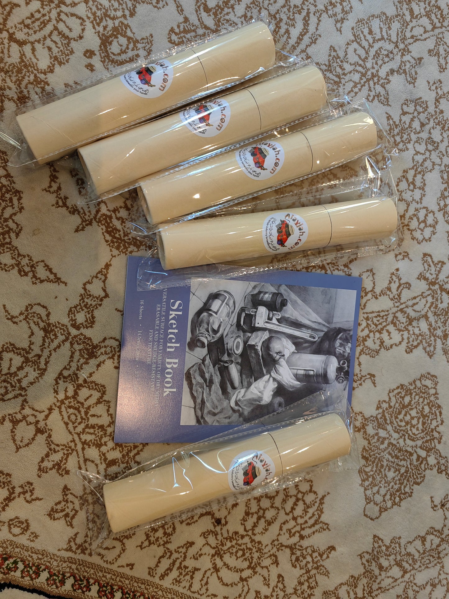 طقم أقلام تلوين خشبية طبيعية مكون من 12 قطعة للأطفال12-Piece Natural Wooden Colored Pencils Set for Kids 20100390