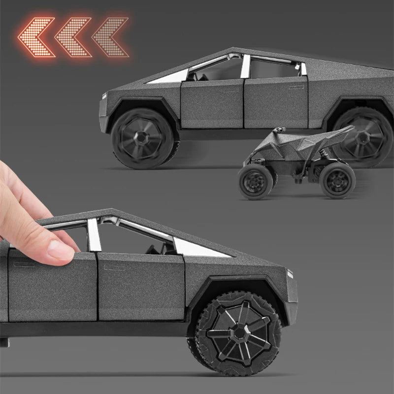 1/32 Tesla Cyber Diecasts - نموذج سيارة تسلا سايبرتراك