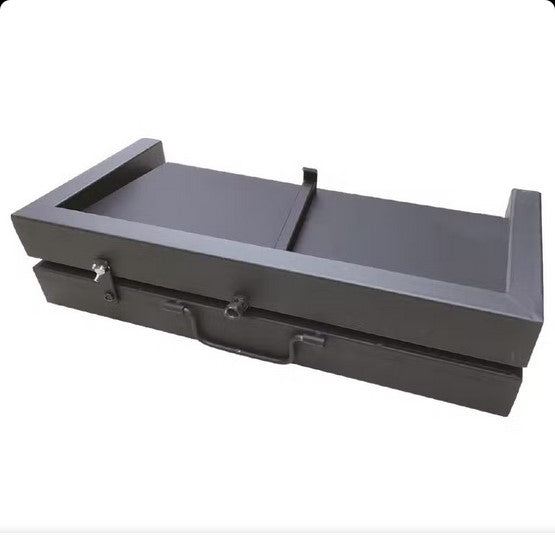3-in-1 Foldable BBQ Grill with Carry Bag, Gas Hose, and Moveable Support شواية شواء قابلة للطي 3 في 1 مع حقيبة حمل، خرطوم غاز، ودعامة قابلة للتحريك