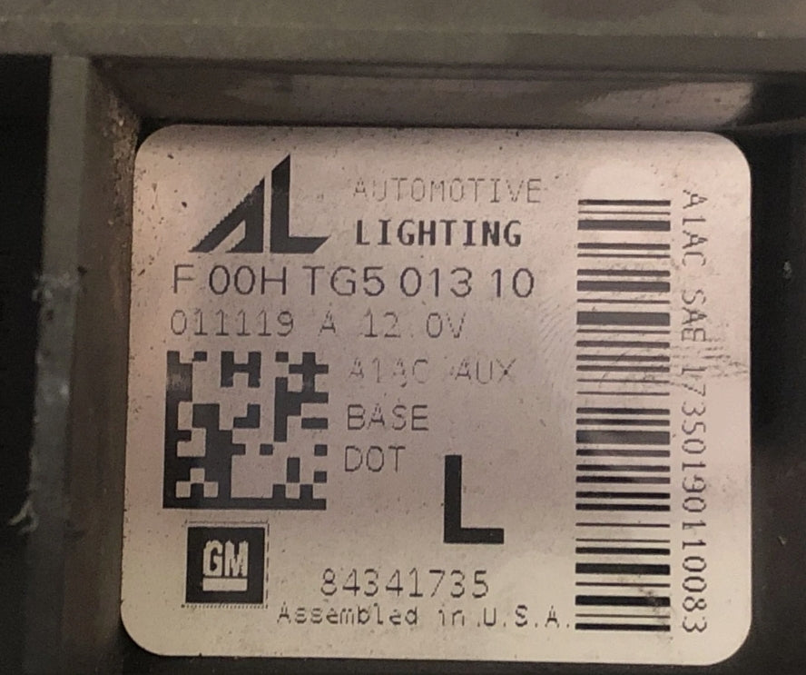 Used Set of LED OEM DRL Fog Lights for 2016–2022 Chevrolet Camaro – Left & Right Pair, مجموعة مصابيح ضباب LED نهارية أصلية مستعملة لشفروليه كمارو 2016–2022 – جهة اليسار واليمين