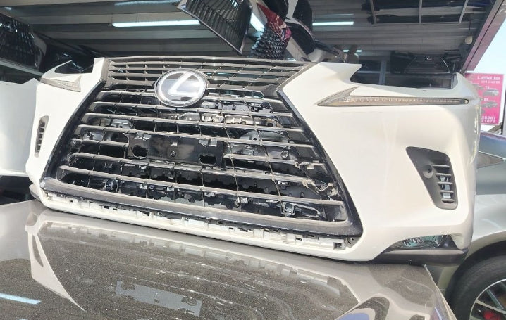 Used Original OEM Front Bumper for Lexus NX 2017 – Genuine Replacement صدام أمامي أصلي مستعمل لكزس موديل NX 2017