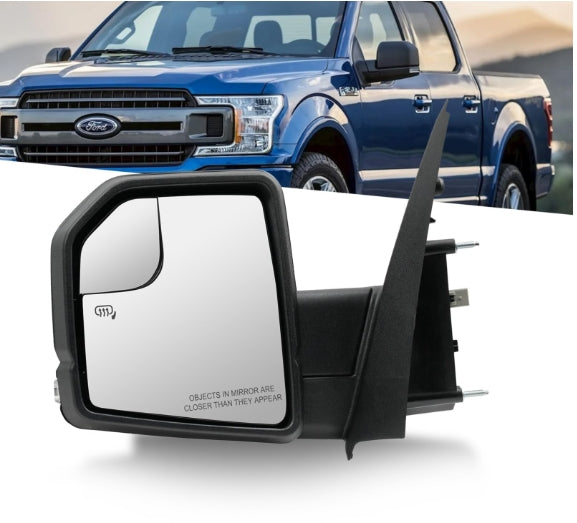New Right & Left Side Mirrors for Ford F-150 SVT Raptor 2017–2020 مرايا جانبية جديدة يمين ويسار لفورد F-150 SVT رابتر 2017–2020
