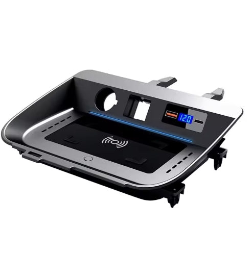 Title Wireless Car Charger & Phone Holder for Toyota RAV4, Fast Charging with Adjustable Pad عصا تحكم شاحن لاسلكي للسيارة وحامل هاتف لتويوتا RAV4 – شحن سريع مع وسادة قابلة للتعديل