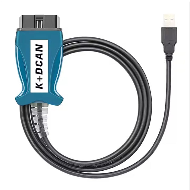 FTDI FT232RL OBD2 Diagnostic Scanner Cable, K+DCAN Interface Tool for BMW, K-Line & DCAN Car Diagnostics جهاز فحص سيارات OBD2 FTDI FT232RL مع كابل تشخيص K+DCAN واجهة K-LINE وDCAN متوافق مع سيارات BMW