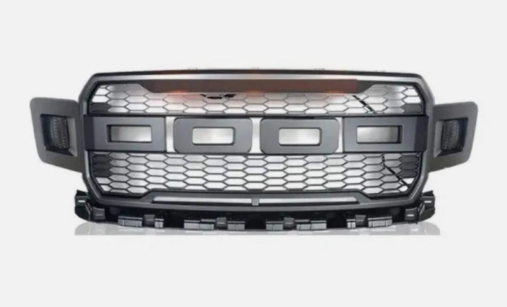 New Ford Raptor 2017–2020 Front Grille – OEM Style شبك أمامي جديد لفورد رابتر 2017–2020 بجودة مطابقة للأصلي