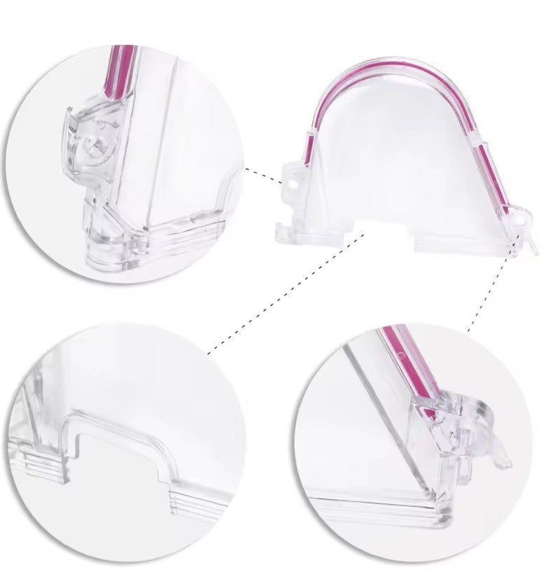 Alayjah, VR-Clear Timing Belt Cover for Honda Civic 96-00 EK EG D15 D16, Turbo Cam Pulley Protection | VR6337 غطاء شفاف لتوقيت سير الكام + بكرة كامة تيربو لهوندا سيفيك 1996-2000 EK EG D15 D16 – حماية عالية | VR6337