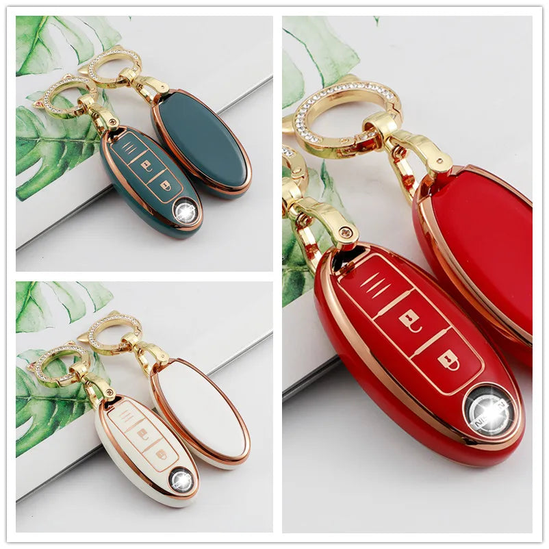 Key Cases Nissan Juke X-trial Qashqai Micra Leaf Note Murano غطاء مفتاح نيسان مورانو اكس تريل جشجاش جوك