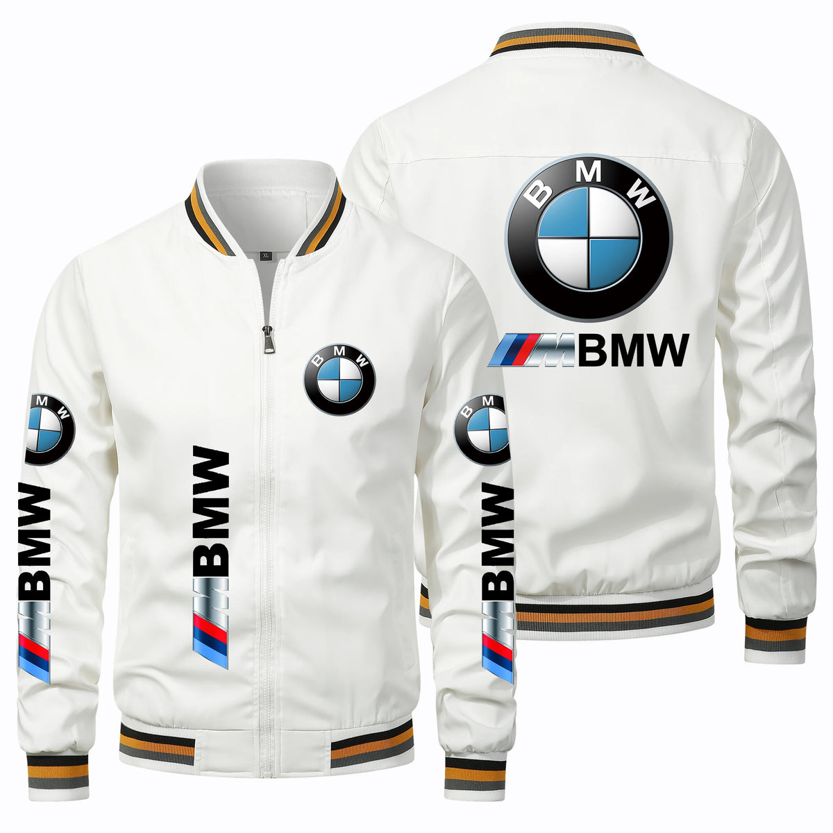 Motorcycle Bick Jacket BMW Men's Biker Jacket Windbreaker Trendy Casual Oversized Men Sportswear 1 Piece Custom Racing Wear Jacket