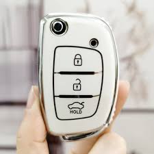 غطاء مفتاح هيونداي Key Cover for Hyundai Venue Aura Creta Grand i10 Nios Xcent i-20 Elite i20 3 Buttons