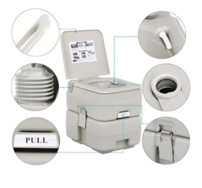 RV Portable Toilet مرحاض محمول للرحلات