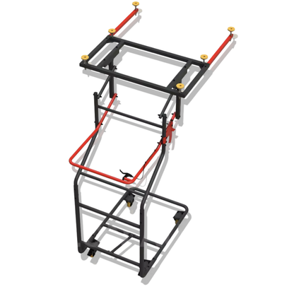 Enjoy Freedom Hard Top Roof Lifter Compatible with Jeep Wrangler 1997-2025, Heavy-Duty & Adjustable استمتع بالحرية رافعة سقف صلب متوافقة مع جيب رانجلر 1997-2025، قوية التحمل وقابلة للتعديل