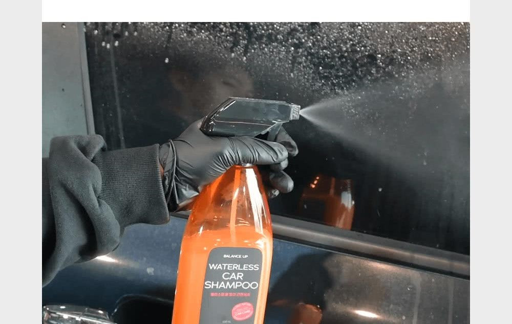 Cleaning Waterless Car Shampoo شامبو  لغسيل السيارات بدون ماء