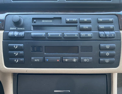 BMW E46 E38 Radio with Cassette  راديو ومسجل بي ام