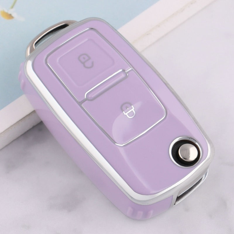 TPU Car Key Case Cover Shell For VW For Volkswagen Amarok Golf 4 5 6 MK4