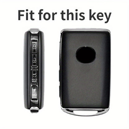 Mazda 2019 Axela Golden Trim TPU Key Fob Case Cover غطاء مفتاح مازدا