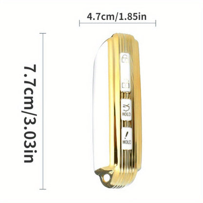 Mazda 2019 Axela Golden Trim TPU Key Fob Case Cover غطاء مفتاح مازدا