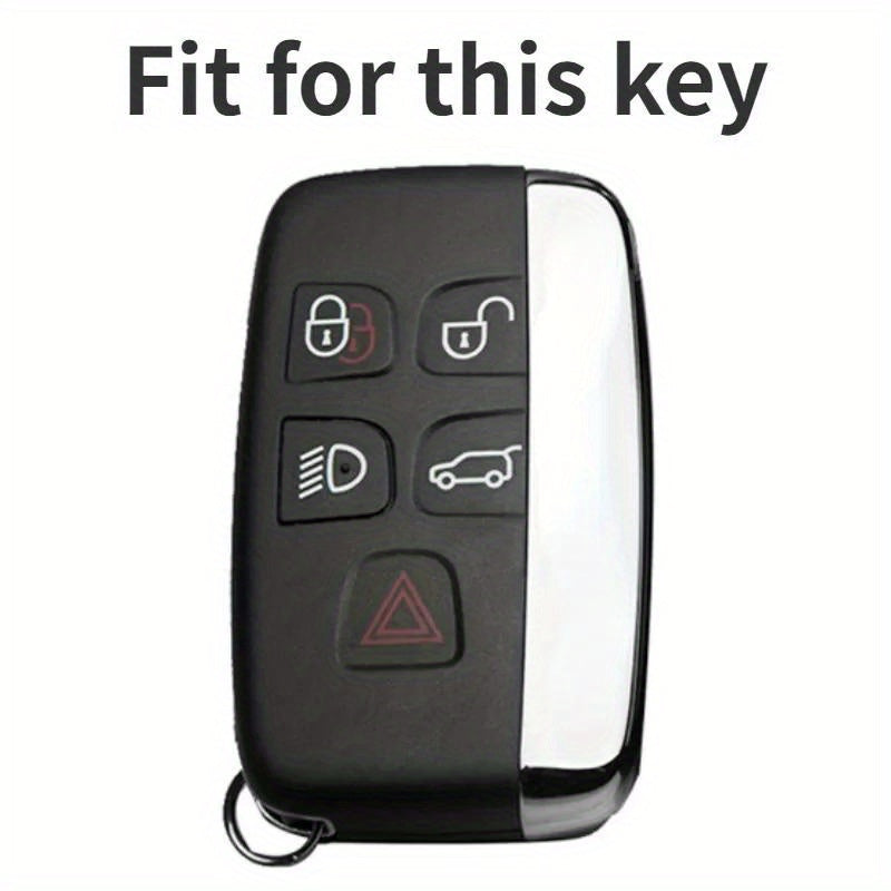 TPU Car Key Case Cover Land Rover Range Rover Sport Discovery 3 4 For Elander 2 Evoque غطاء مفتاح رنج روفر ايفوك ديسكفري