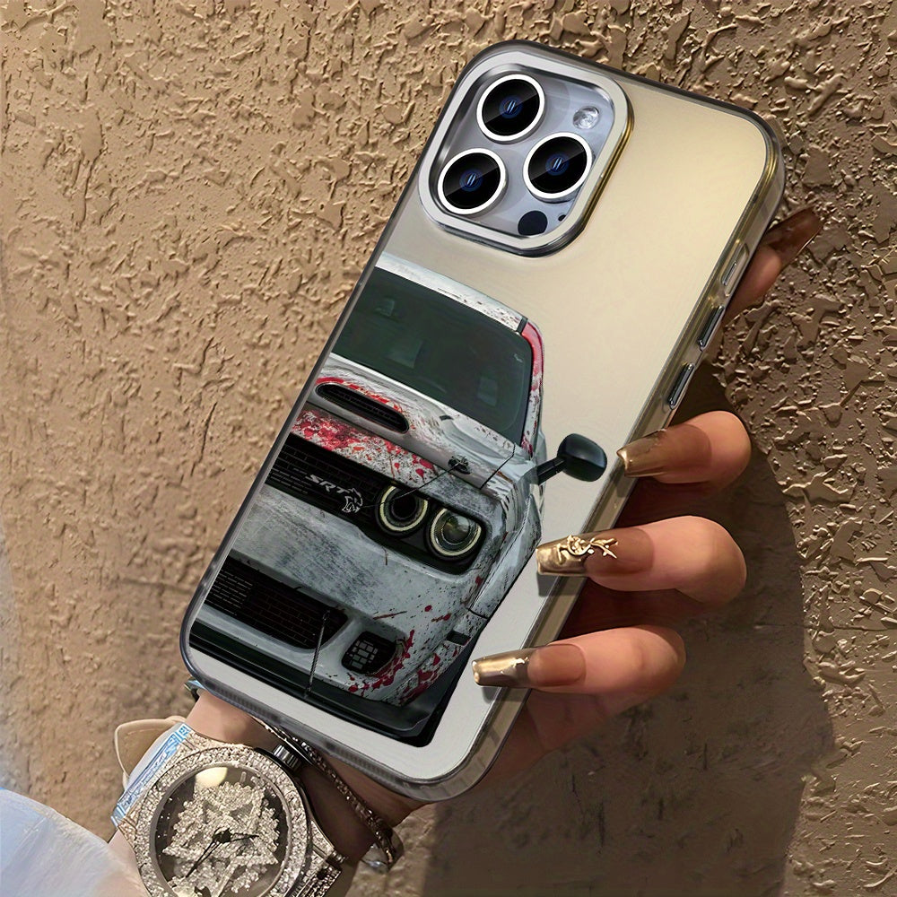 Luxury Hellcat SRT Car Design Phone Case حافظة هاتف بتصميم سيارة Hellcat SRT الفاخرة