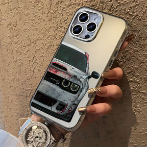 Luxury Hellcat SRT Car Design Phone Case حافظة هاتف بتصميم سيارة Hellcat SRT الفاخرة