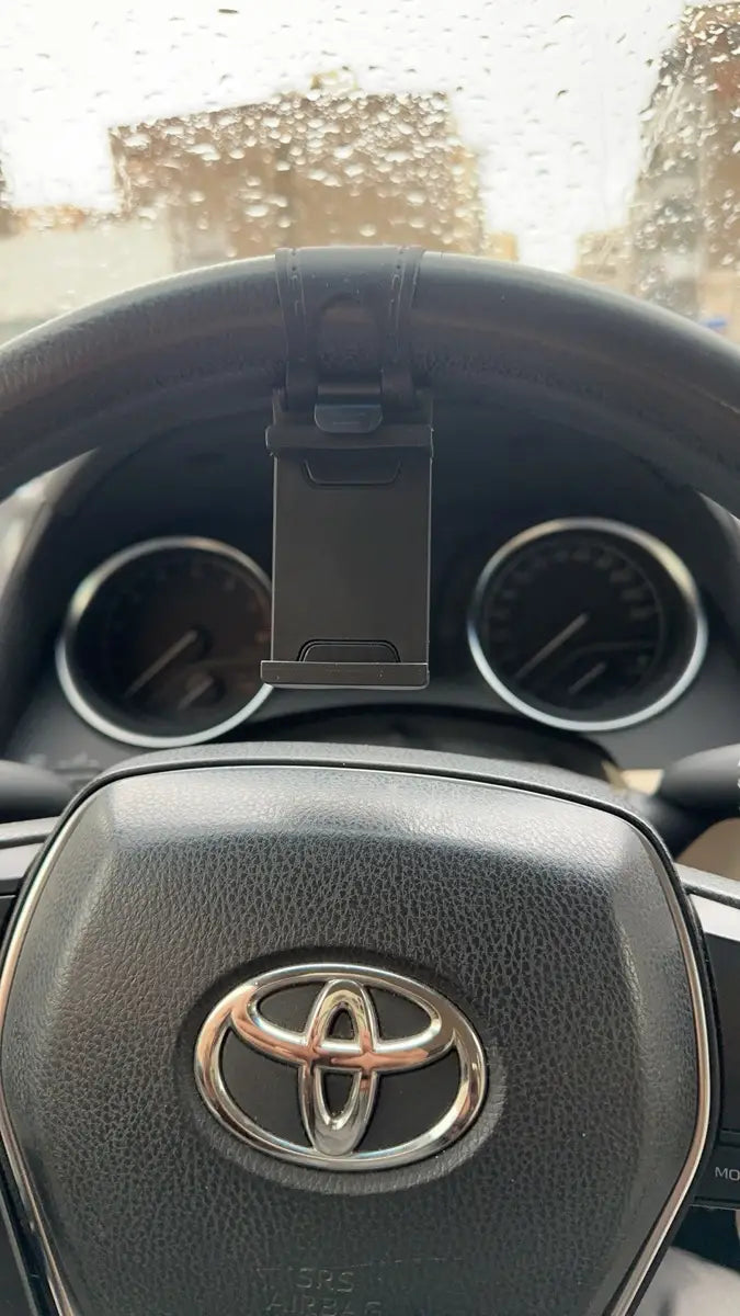 Mobile Phone Holder Steering Wheel Mobile حامل هاتف المقود السكان