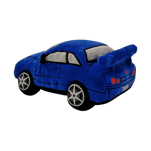 Skyline r34 Blue car doll جي تي دمية سكاي لاين سيارة زرقاء