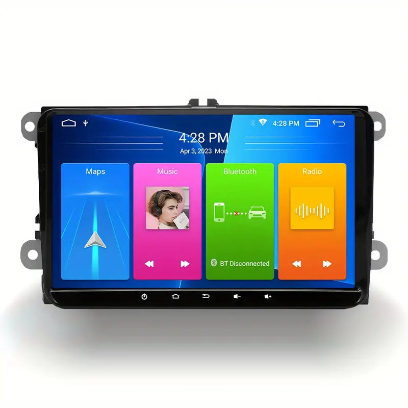 Carplay 9-inch Touchscreen Android Compatible with Volkswagen Skoda Seat كاربلاي شاشة اندرويد 9 انش تناسب فولكسفاجن سكودا سيات