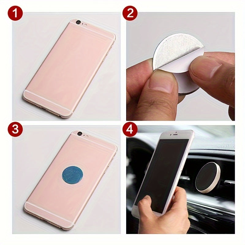 Magnetic Car Phone Holder Flip Cover Design 360° Free Rotation لـ فورد رابتور 2015-2018 حامل هاتف للملحقات المغناطيسية حامل هاتف مغناطيسي للسيارة تصميم غطاء قلاب دوران حر 360 درجة