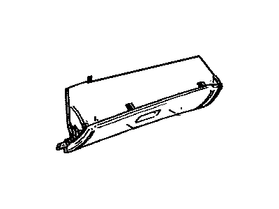 Used Lexus LS430 2000-2006 Glove Box with Lock | لكزس LS430 صندوق تخزين أمامي مع قفل