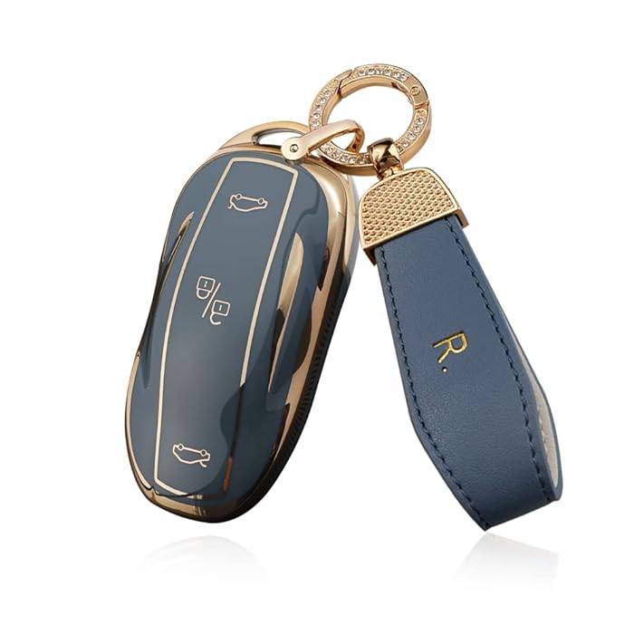 غطاء مفتاح تسلا  Car key case Tesla