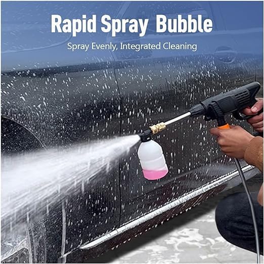 Cleaning Washing gun chargeable with accessories مسدس غسيل سيارات قابل للشحن مع اكسسوارات