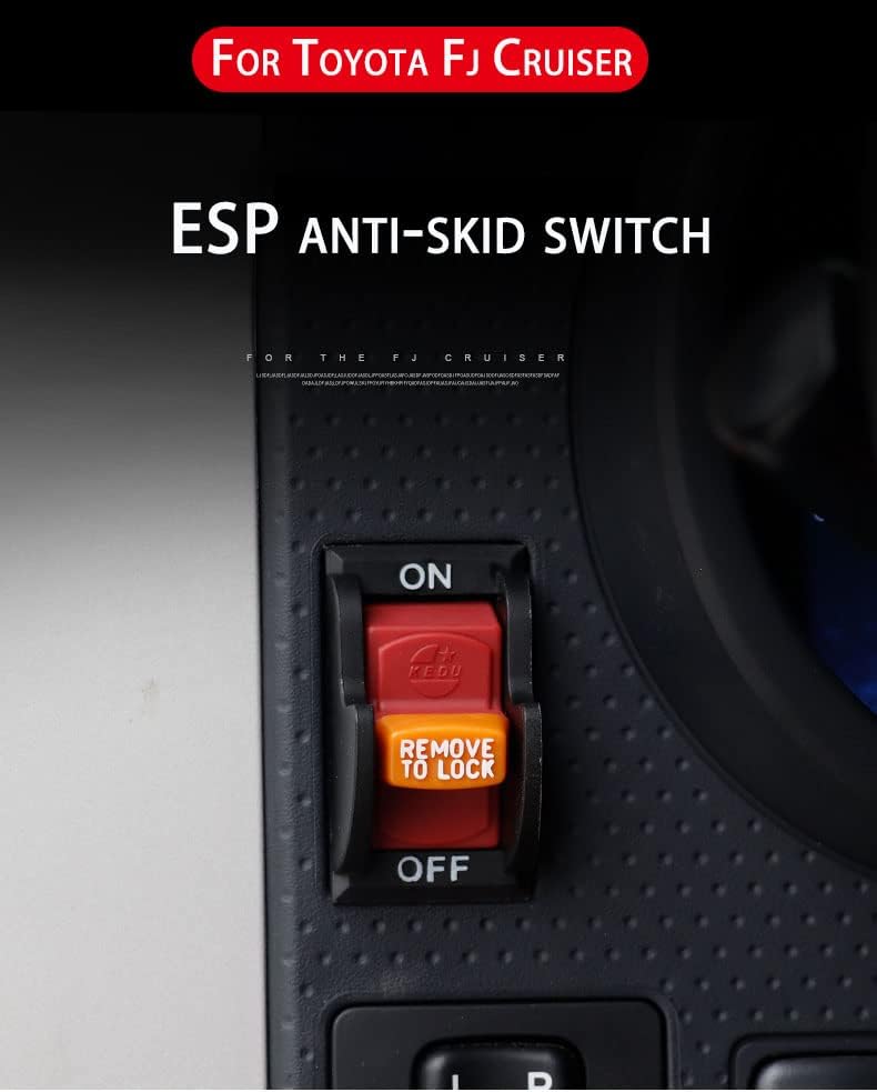 ABS ESP Anti-Skid Off-Road Switch for Toyota FJ Prado 2007–2022, Traction Control مفتاح ABS/ESP مانع الانزلاق للطرق الوعرة لتويوتا إف جي برادو 2007–2022 | تحكم بالجر(Special Prices for Sellers اسعار خاصة للتجار )