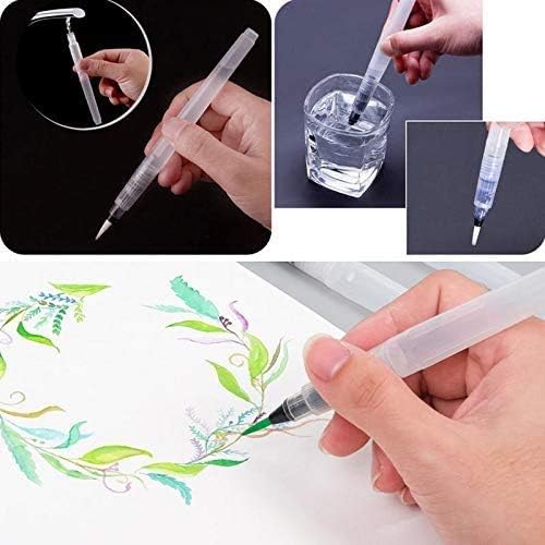 Alayjah, Professional Water Brush Pen , Set of 3 Pieces L M S, 20100040 قلم فرشاة ماء، قطعة واحدة، أداة تلوين قابلة لإعادة التعبئة للألوان المائية والغواش، (Special Prices for Sellers اسعار خاصة للتجار )