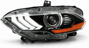 New Front Headlights Set for Ford Mustang 2018–2023 (Driver & Passenger)مصابيح أمامية  لفورد موستانج 2018–2023 (سائق وراكب)
