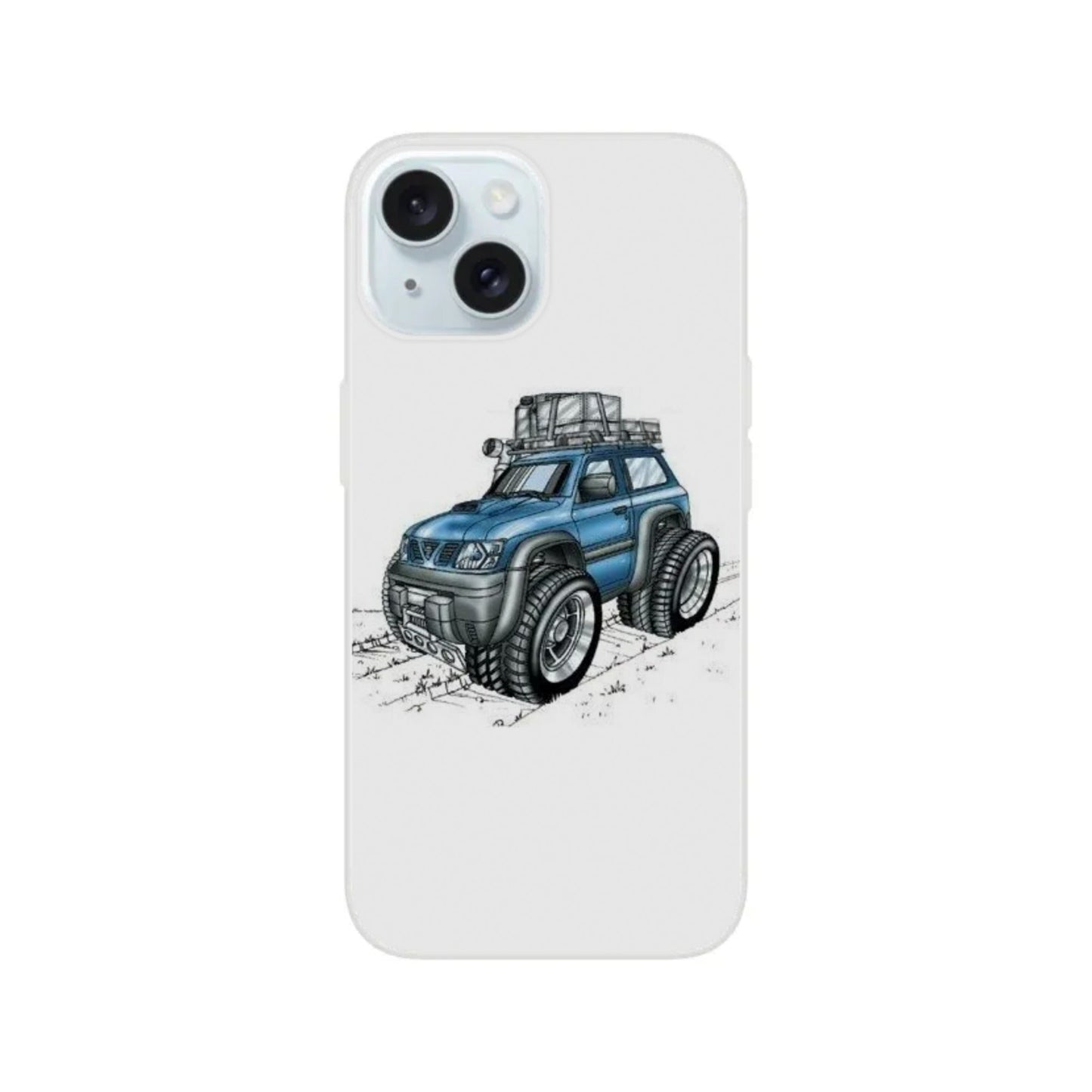 Mobile Phone Flexi case Nissan VETC غطاء هاتف نيسان فتك