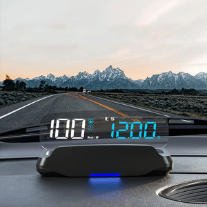 Head Up display Vehicle Speedometer Multifunctional Over Speed Warning system,10900062 عرض رأس السيارة | عداد السرعة متعدد الوظائف مع نظام تحذير من السرعة الزائدة