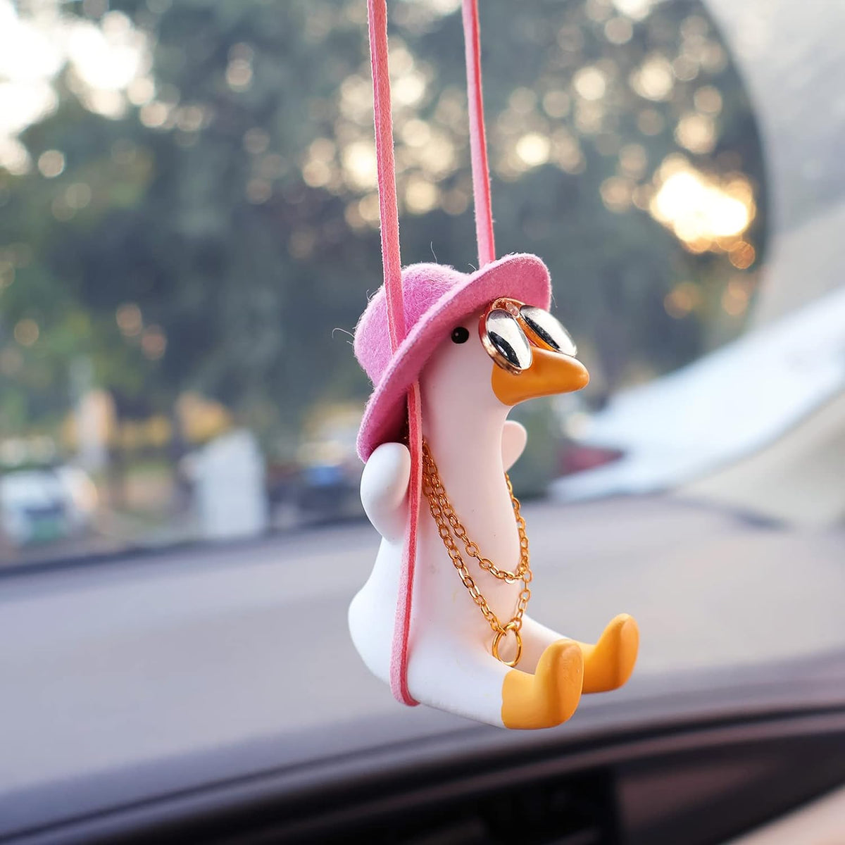Swinging Duck Rear View البطة المتارجحة