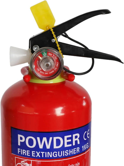 Small Fire Extinguisher 1 Kg with box  With UAE Civil Defiance Certificate and Warranty ((special prices for seller اسعار خاصة للتجار))