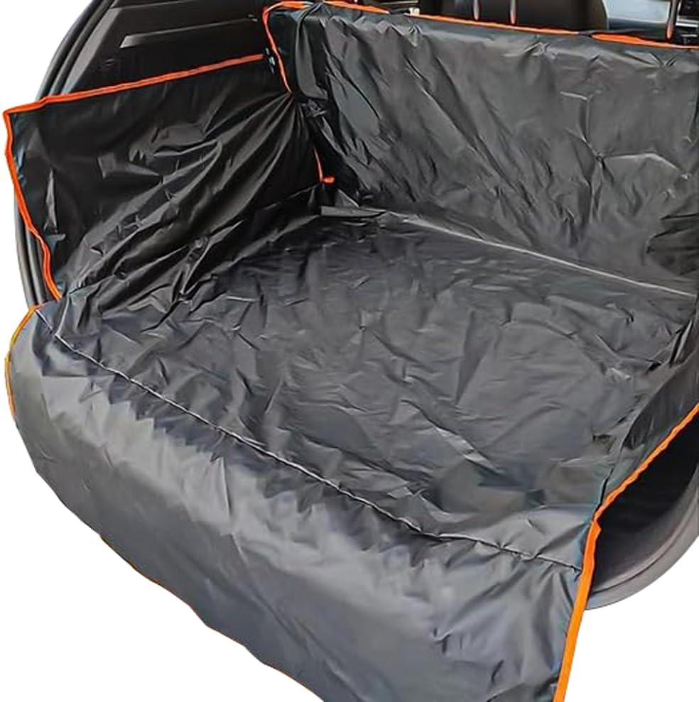 Waterproof & Scratch-Resistant SUV Trunk Mat – Durable 1-Piece Cargo Liner, Easy to Clean, Protects Against Dirt & Spills حصيرة صندوق SUV مقاومة للماء والخدوش – قطعة واحدة متينة، سهلة التنظيف، توفر حماية ضد الأوساخ والانسكابات.