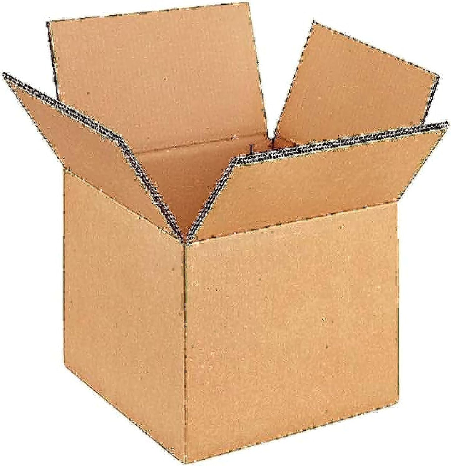 Alayjah Pack of 5 Medium Moving Boxes 45x45x45cm Double Wall Heavy Duty 30kg Capacityطقم 5 صناديق نقل متوسطة 45×45×45 سم مزدوجة الجدار شديدة التحمل 30 كجم