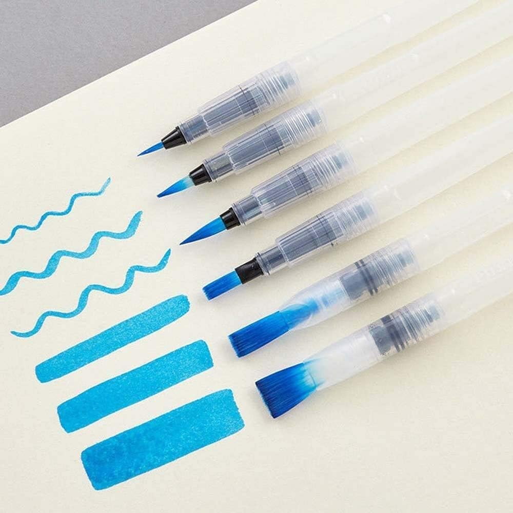 Alayjah, Professional Water Brush Pen , Set of 3 Pieces L M S, 20100040 قلم فرشاة ماء، قطعة واحدة، أداة تلوين قابلة لإعادة التعبئة للألوان المائية والغواش، (Special Prices for Sellers اسعار خاصة للتجار )