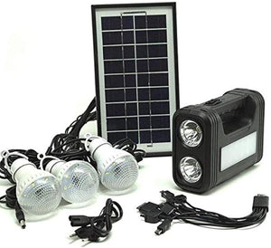 camping Solar power bank and lights 11100040  بور بنك يشحن بالطاقة الشمسية مع مصابيح للتخييم والرحلات