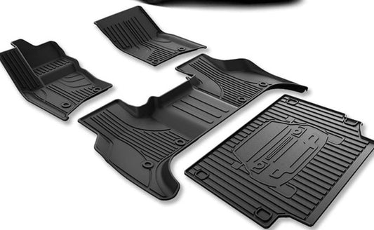 Floor Mats Range Rover Defender Anti-Slip Waterproof Liner ارضيات مضادة للماء والانزلاق لاندروفر ديفندر