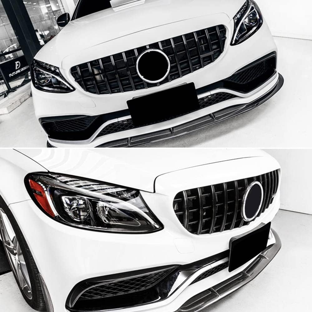 GT Style Front Bumper Grill Mercedes C class 2014-2021 شبك مرسيدس سي كلاس