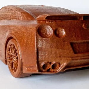 NISSAN GT-R 2017 Wood Model Car Simulation Toy - لعبة محاكاة سيارة موديل خشبي NISSAN GT-R 2017